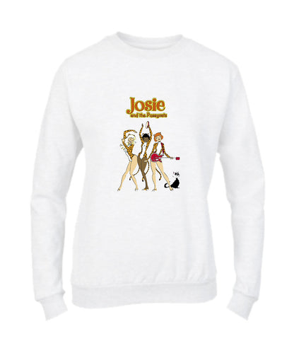 Felpa Girocollo DONNA & BAMBIN - JOSIE AND THE PUSSY CAT - Super vestibilità Top qualità