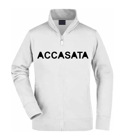 Felpa Unisex Full Zip - ACCASATO - Super vestibilità Top qualità