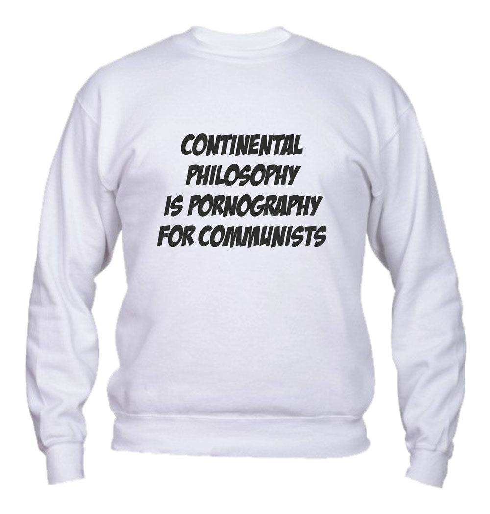 Felpa Girocollo UOMO, DONNA & BAMBIN - CONTINENTAL PHILOSOPHY - Super vestibilità Top qualità