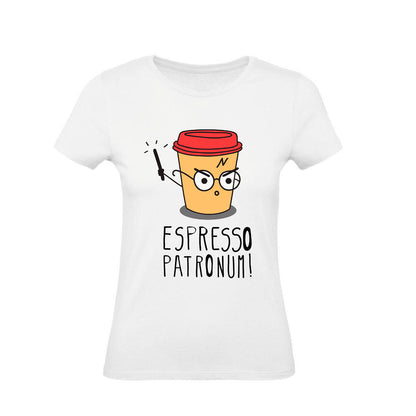 T-Shirt Uomo, Donna & Bambino - ESPRESSO PATRONUM - Maglietta Maglia Tshirt Super vestibilità Top qualità