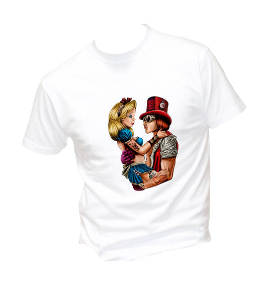T-Shirt Uomo, Donna & Bambino - ALICE E WILLY - Maglietta Maglia Tshirt Super vestibilità Top qualità