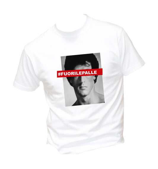 T-Shirt Uomo & Bambino - FUORI LE PALLE - Maglietta Maglia Tshirt Super vestibilità Top qualità