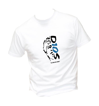 T-Shirt Uomo, Donna & Bambino - EL PIBE DE ORO - Maglietta Maglia Tshirt Super vestibilità Top qualità