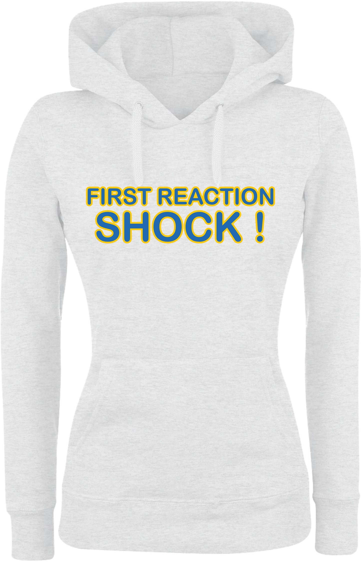 Felpa con cappuccio UOMO, DONNA & BAMBIN - FIRST REACTION SHOCK - Super vestibilità Top qualità