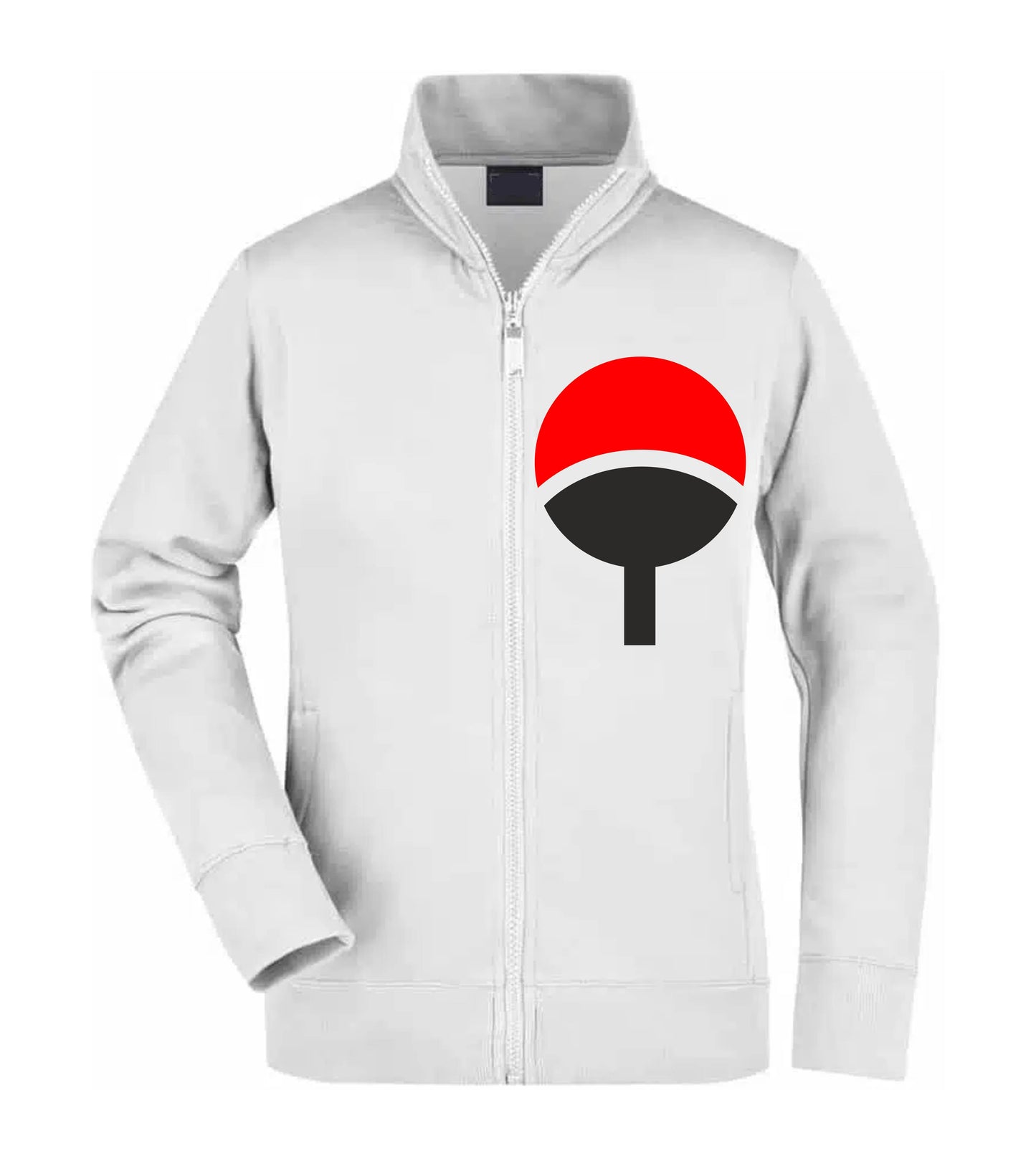 Felpa Unisex Full Zip - VENTAGLIO UCHIHA - Super vestibilità Top qualità