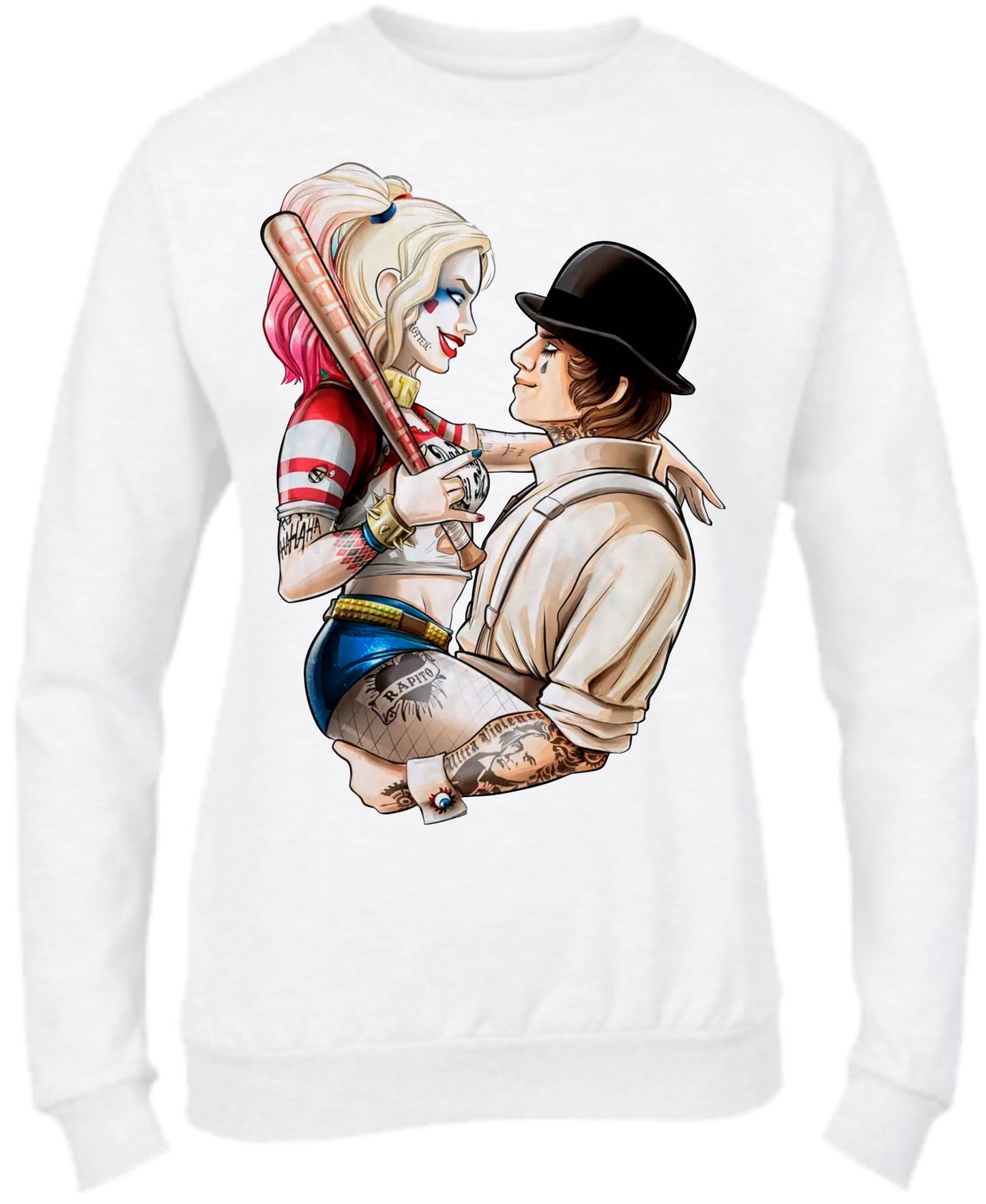 Felpa Girocollo UOMO, DONNA & BAMBIN - HARLEY E ALEX - Super vestibilità Top qualità