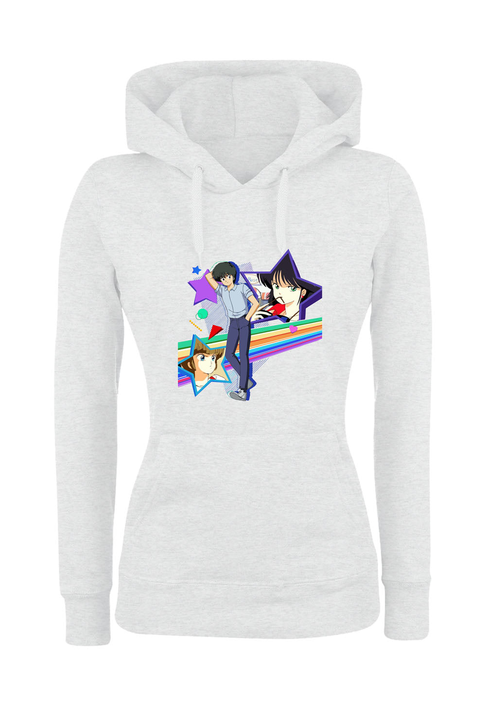 Felpa con cappuccio DONNA & BAMBIN - È QUASI MAGIA JOHNNY - Super vestibilità Top qualità