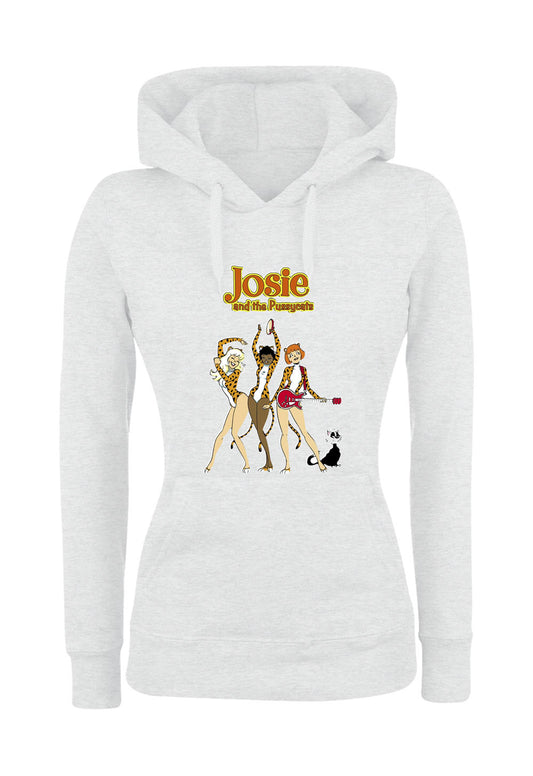 Felpa con cappuccio DONNA & BAMBIN - JOSIE AND THE PUSSY CAT - Super vestibilità Top qualità