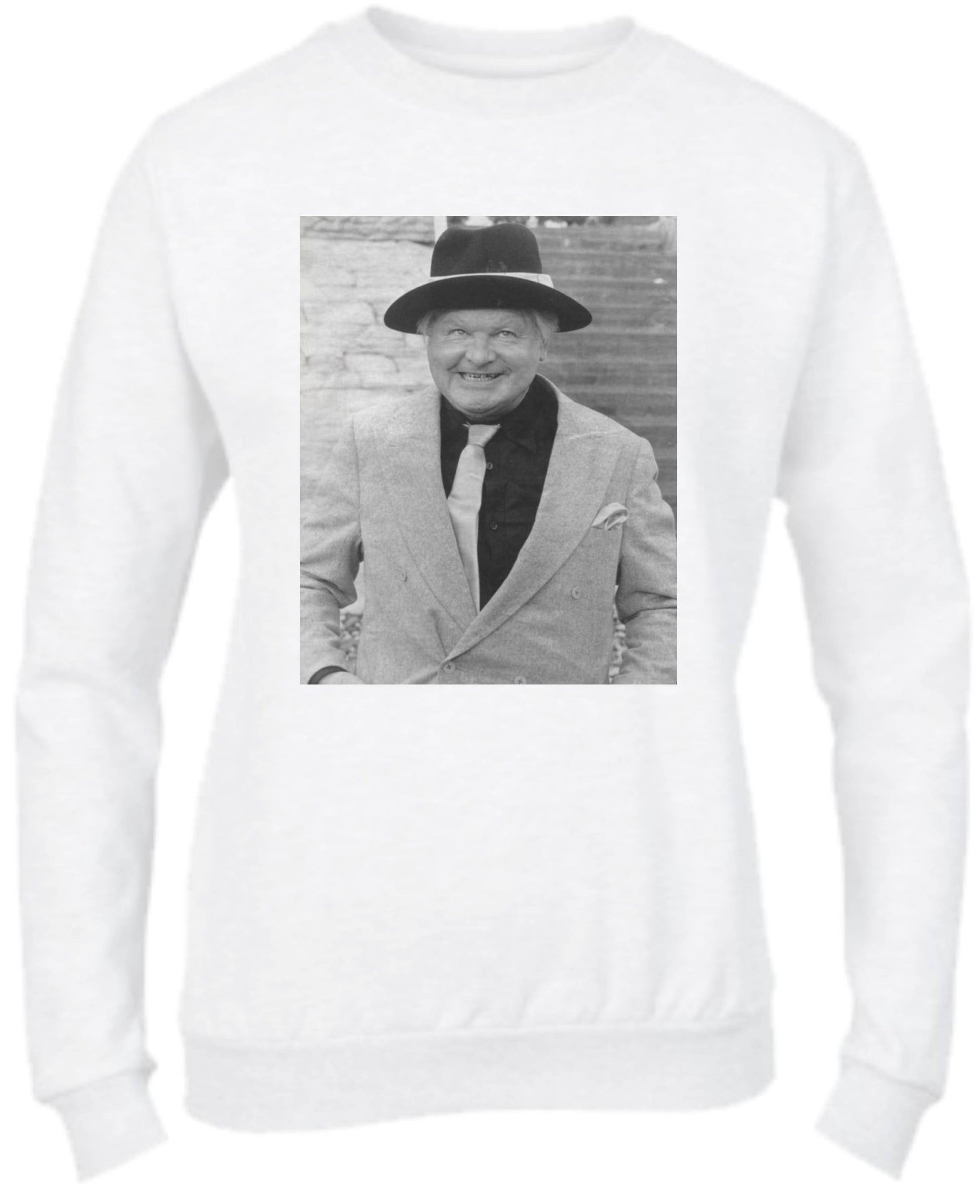 Felpa Girocollo UOMO, DONNA & BAMBIN - BENNY HILL - Super vestibilità Top qualità - Social Crazy