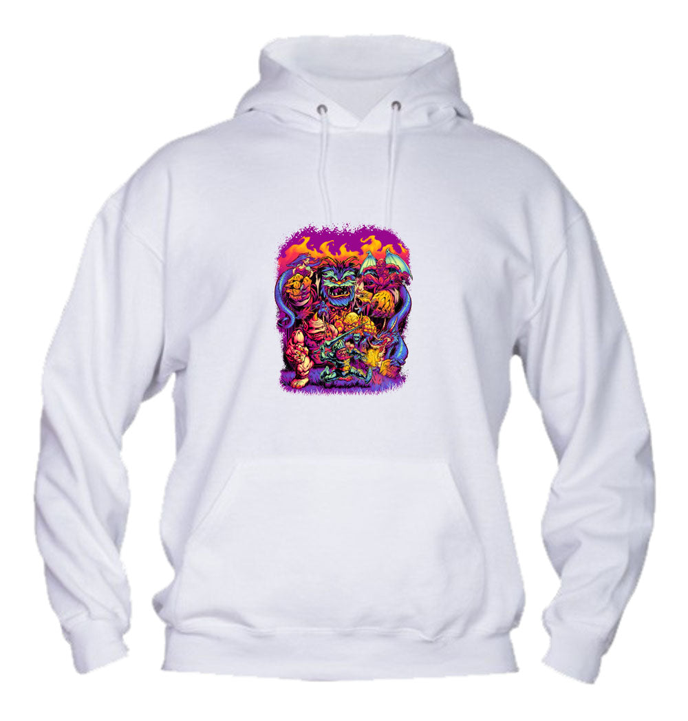 Felpa con cappuccio UOMO, DONNA & BAMBIN - GHOST 'N GOBLINS - Super vestibilità Top qualità