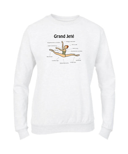 Felpa Girocollo DONNA & BAMBIN - GRAND JETÈ - Super vestibilità Top qualità