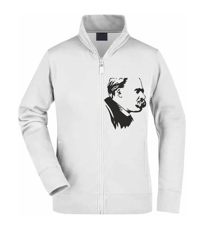Felpa Unisex Full Zip - Friedrich Nietzsche - Super vestibilità Top qualità