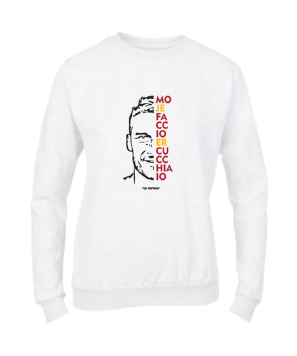 Felpa Girocollo UOMO, DONNA & BAMBIN - ER PUPONE - Super vestibilità Top qualità