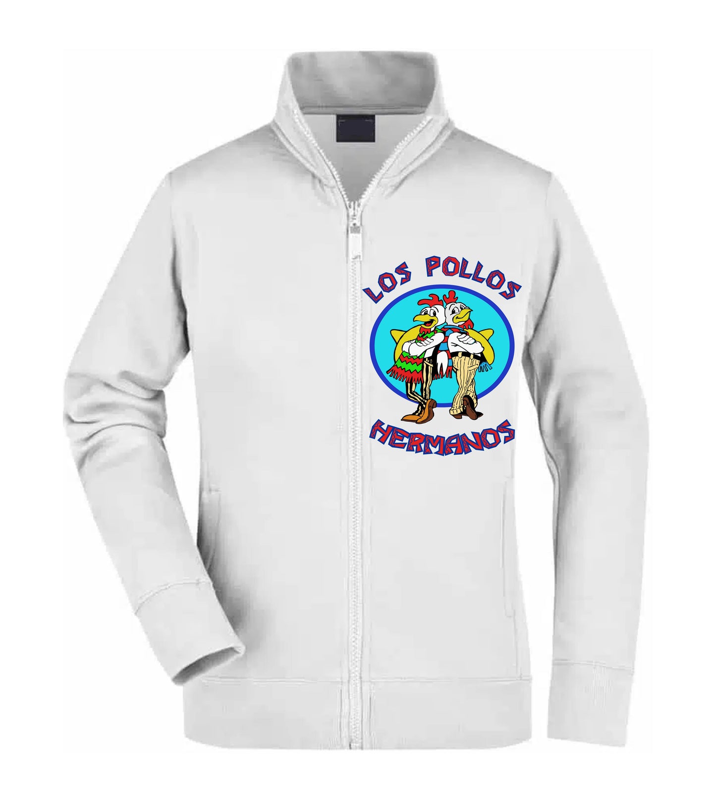 Felpa Unisex Full Zip - LOS POLLOS HERMANOS - Super vestibilità Top qualità