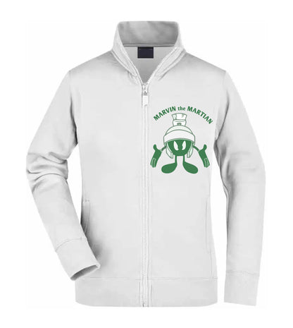 Felpa Unisex Full Zip - MARVIN THE MARTIAN - Super vestibilità Top qualità