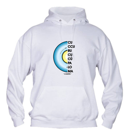 Felpa con cappuccio UOMO, DONNA & BAMBIN - IL MAESTRO - Super vestibilità Top qualità - Social Crazy