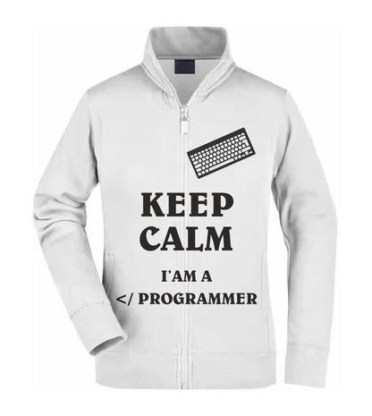 Felpa Unisex Full Zip - I'M A PROGRAMMER - Super vestibilità Top qualità