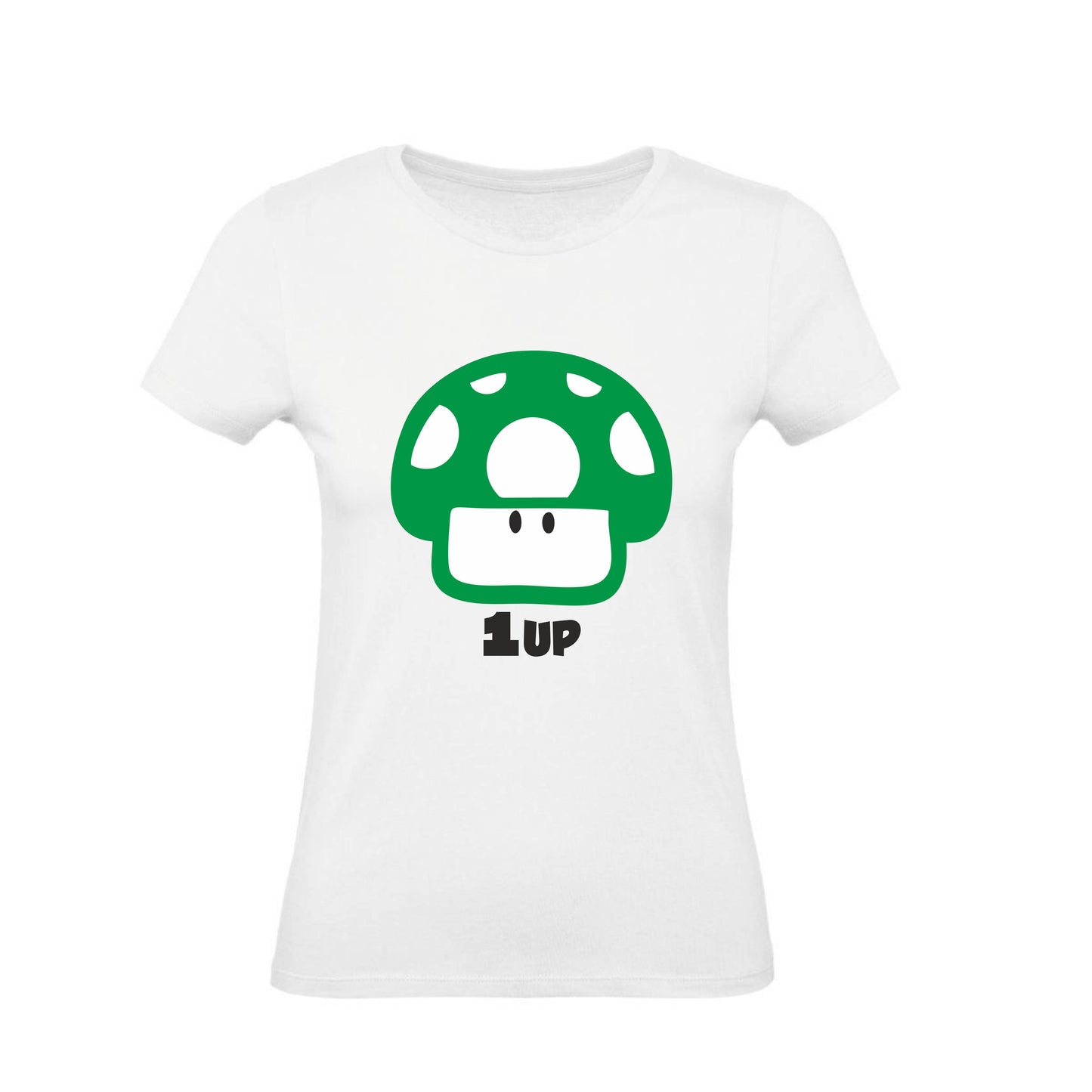 T-Shirt Uomo, Donna & Bambino - 1 UP - Maglietta Maglia Tshirt Super vestibilità Top qualità - Social Crazy