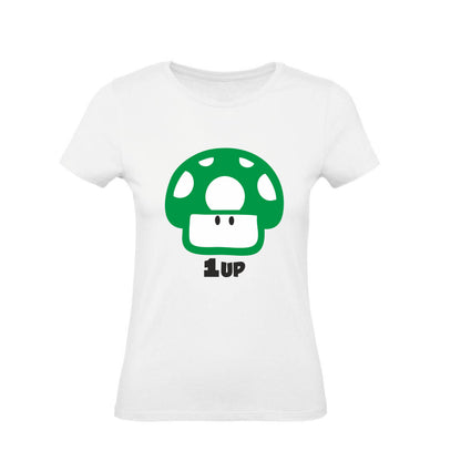 T-Shirt Uomo, Donna & Bambino - 1 UP - Maglietta Maglia Tshirt Super vestibilità Top qualità - Social Crazy