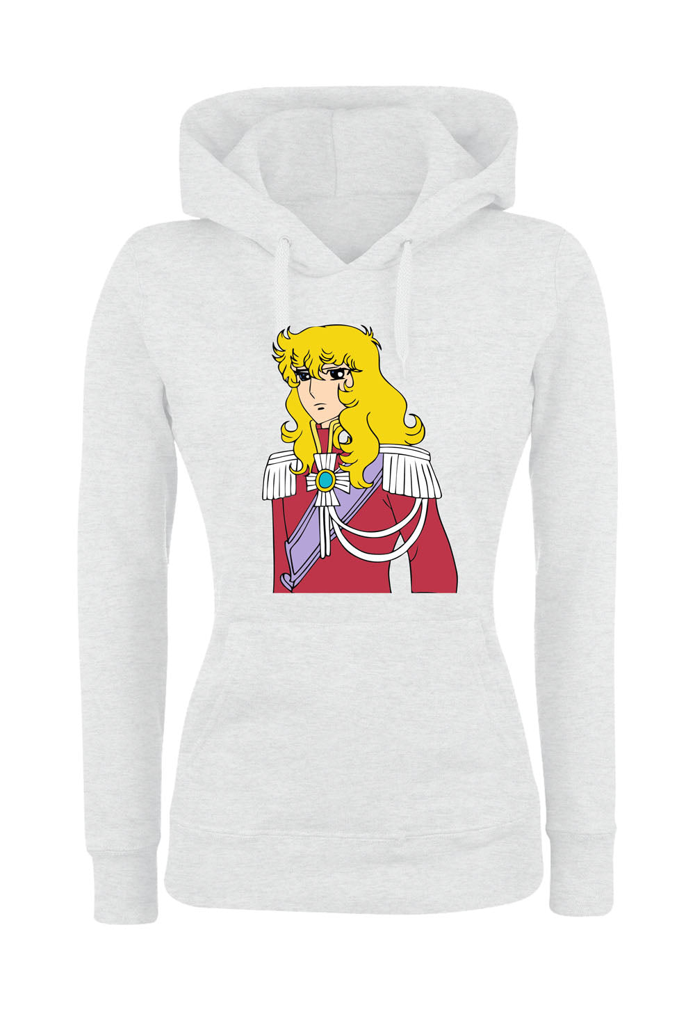 Felpa con cappuccio DONNA & BAMBIN - LADY OSCAR - Super vestibilità Top qualità