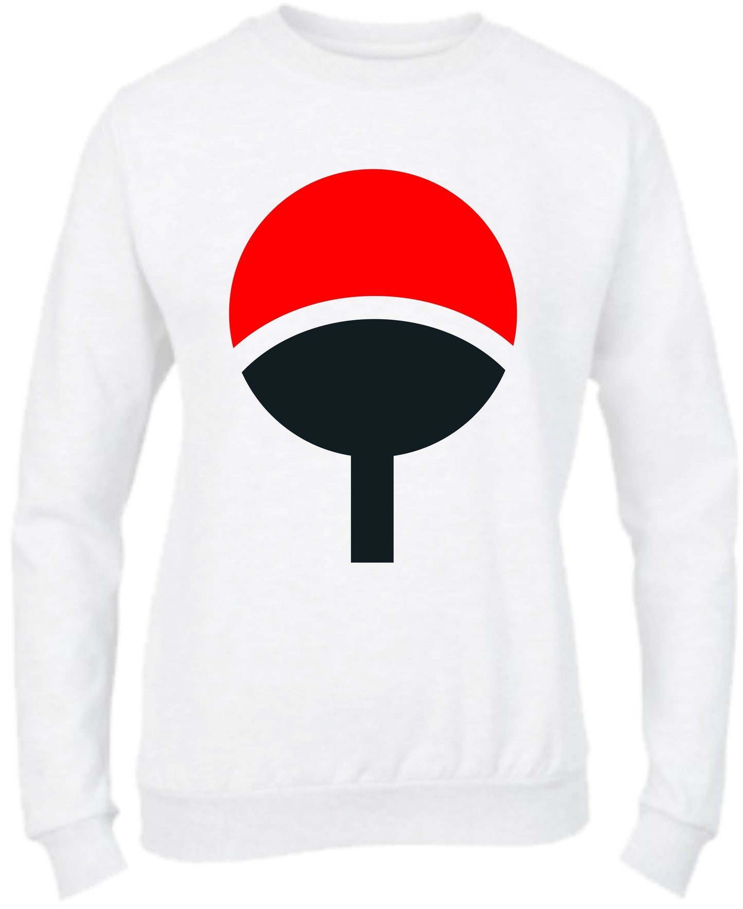 Felpa Girocollo UOMO, DONNA & BAMBIN - VENTAGLIO UCHIHA - Super vestibilità Top qualità