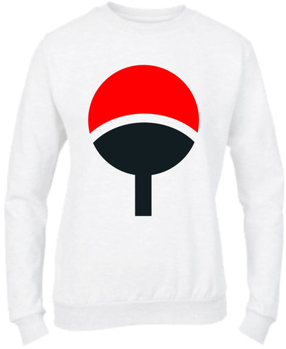 Felpa Girocollo UOMO, DONNA & BAMBIN - VENTAGLIO UCHIHA - Super vestibilità Top qualità