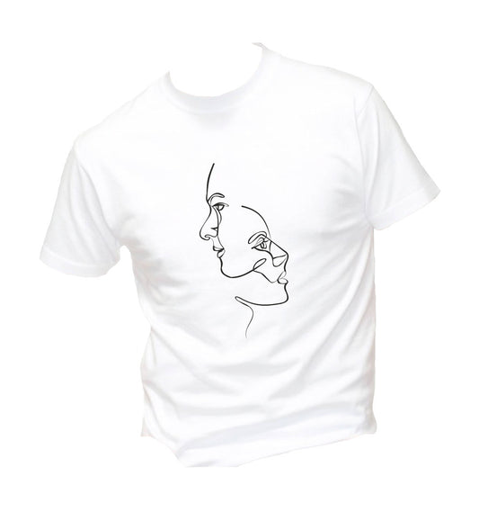 T-Shirt Uomo, Donna & Bambino - FACES - Maglietta Maglia Tshirt Super vestibilità Top qualità