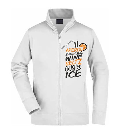 Felpa Unisex Full Zip - APEROL SPRITZ - Super vestibilità Top qualità