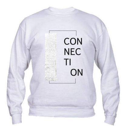 Felpa Girocollo UOMO, DONNA & BAMBIN - CONNECTION - Super vestibilità Top qualità