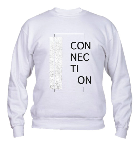 Felpa Girocollo UOMO, DONNA & BAMBIN - CONNECTION - Super vestibilità Top qualità