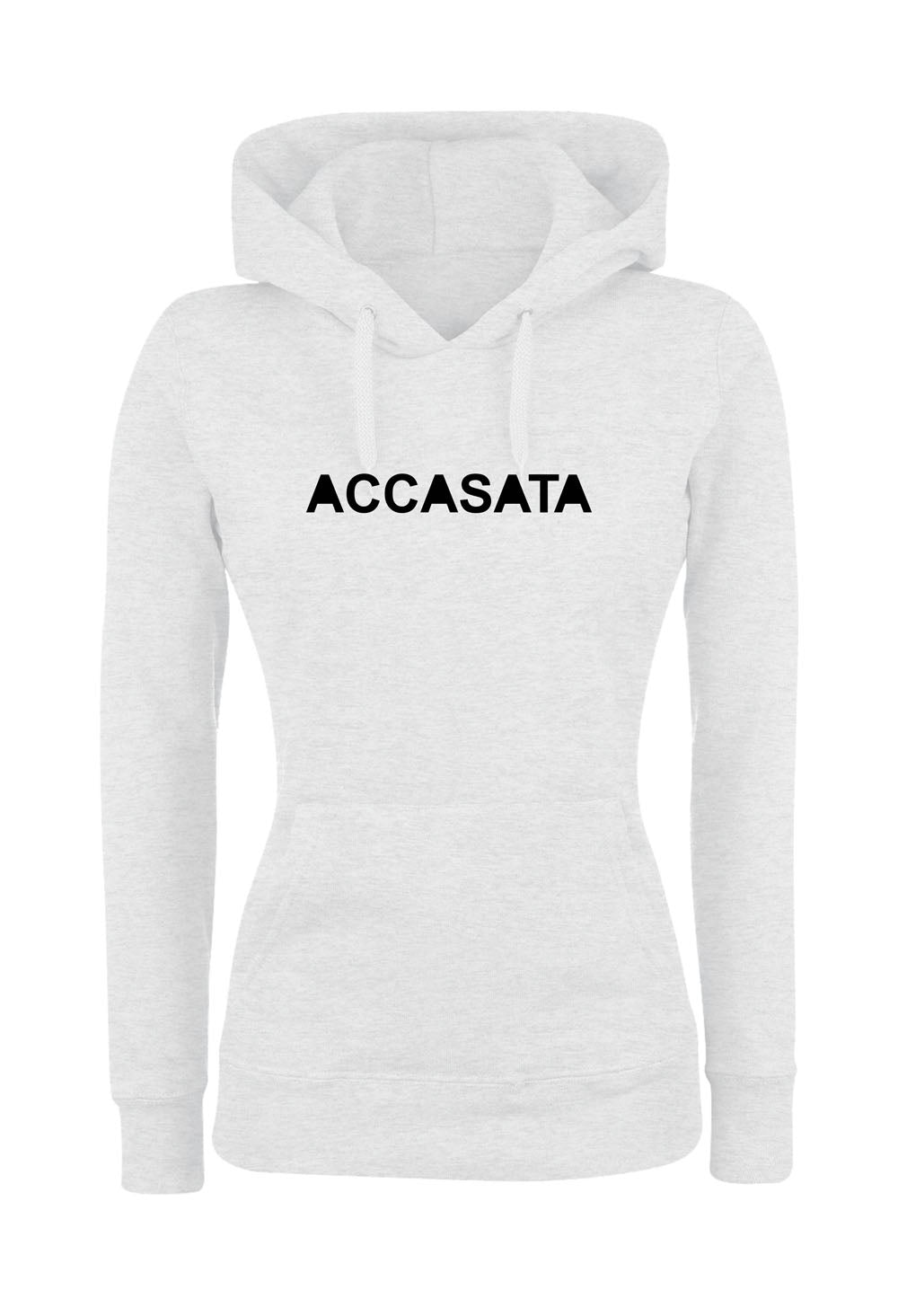 Felpa con cappuccio UOMO, DONNA & BAMBIN - ACCASATO/A - Super vestibilità Top qualità - Social Crazy