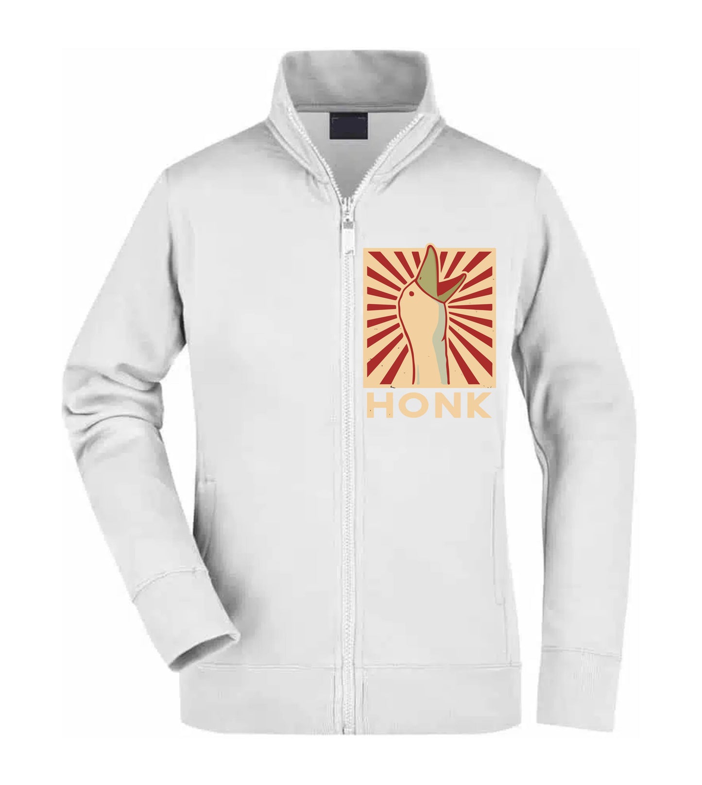 Felpa Unisex Full Zip - HONK - Super vestibilità Top qualità