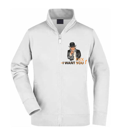 Felpa Unisex Full Zip - I FUCK YOU - Super vestibilità Top qualità
