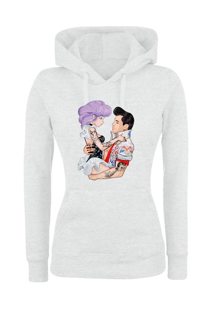 Felpa con cappuccio UOMO, DONNA & BAMBIN - ELVIS E CREAMY - Super vestibilità Top qualità