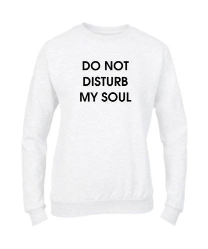 Felpa Girocollo UOMO, DONNA & BAMBIN - DO NOT DISTURB - Super vestibilità Top qualità