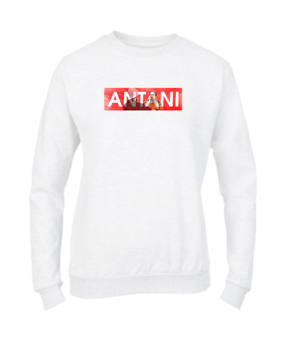 Felpa Girocollo UOMO, DONNA & BAMBIN - ANTANI - Super vestibilità Top qualità - Social Crazy