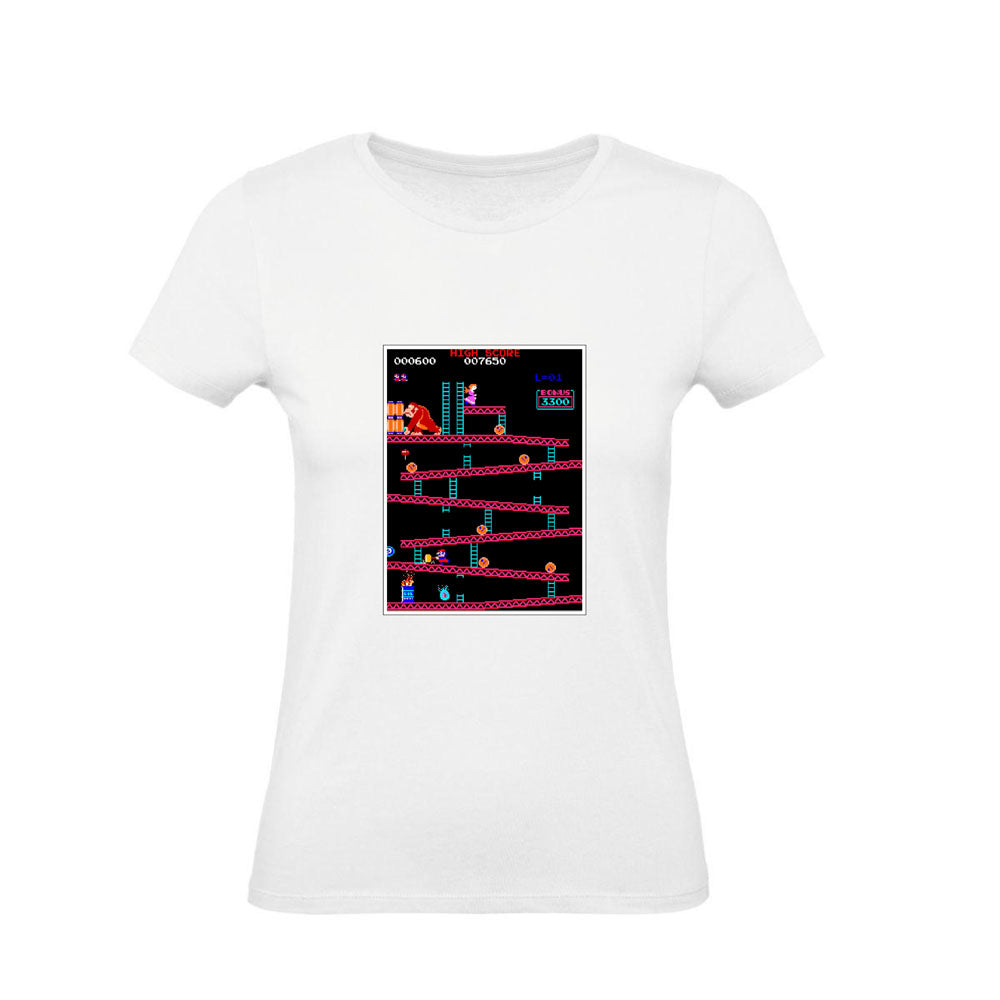 T-Shirt Uomo, Donna & Bambino - DONKEY KONG - Maglietta Maglia Tshirt Super vestibilità Top qualità