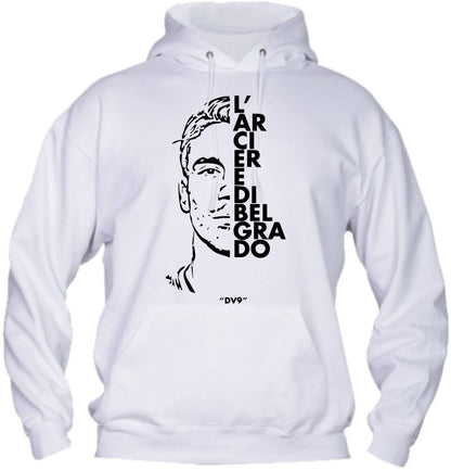 Felpa con cappuccio UOMO, DONNA & BAMBIN - L'ARCIERE DI BELGRADO - Super vestibilità Top qualità