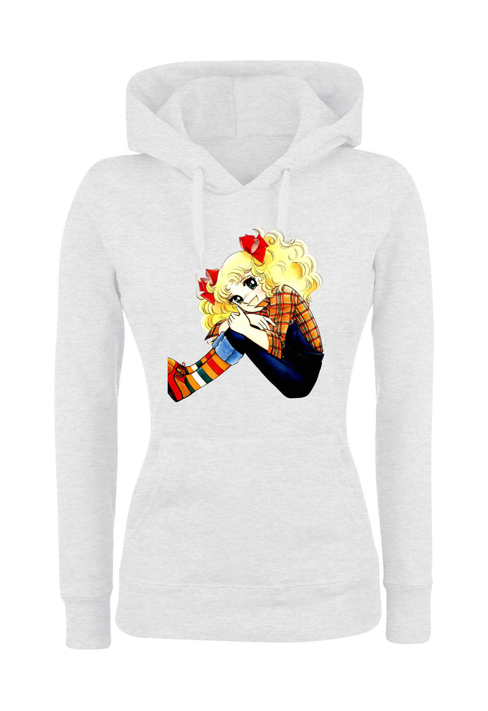 Felpa con cappuccio DONNA & BAMBIN - CANDY CANDY - Super vestibilità Top qualità