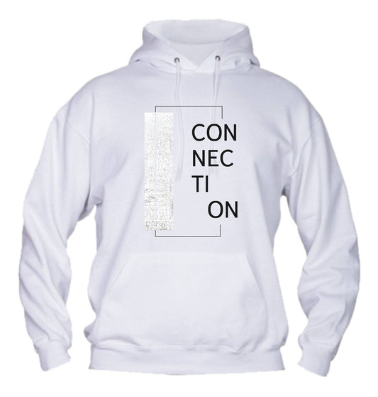 Felpa con cappuccio UOMO, DONNA & BAMBIN - CONNECTION - Super vestibilità Top qualità