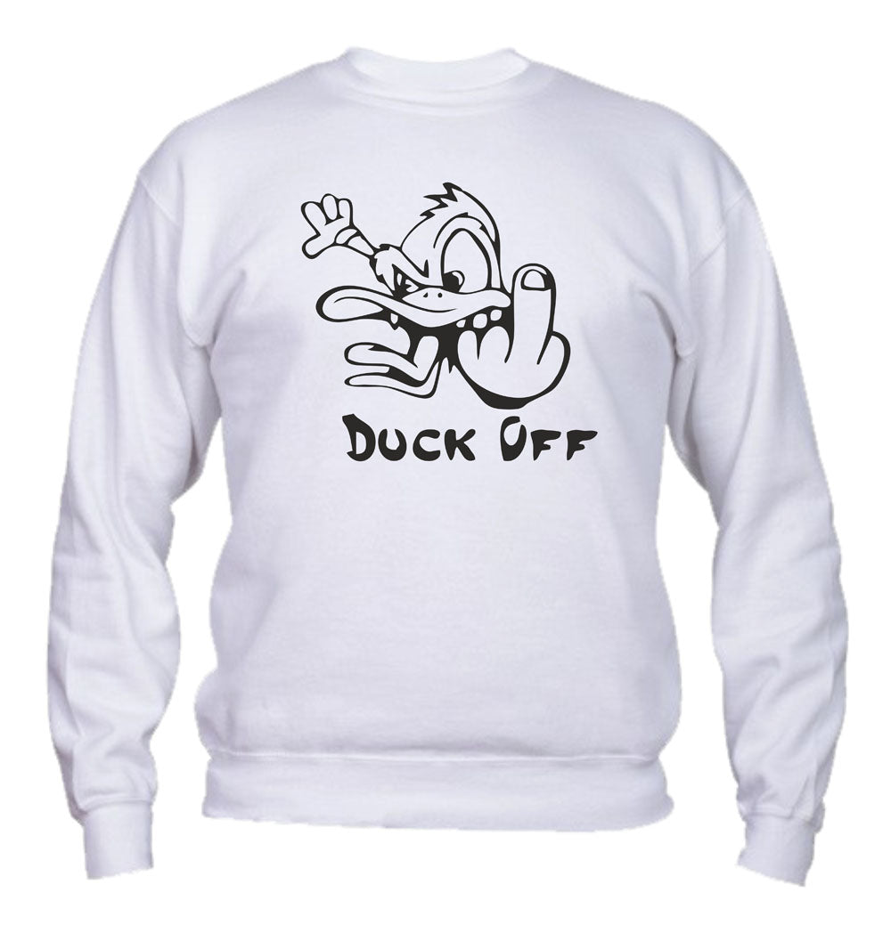 Felpa Girocollo UOMO, DONNA & BAMBIN - DUCK OFF - Super vestibilità Top qualità