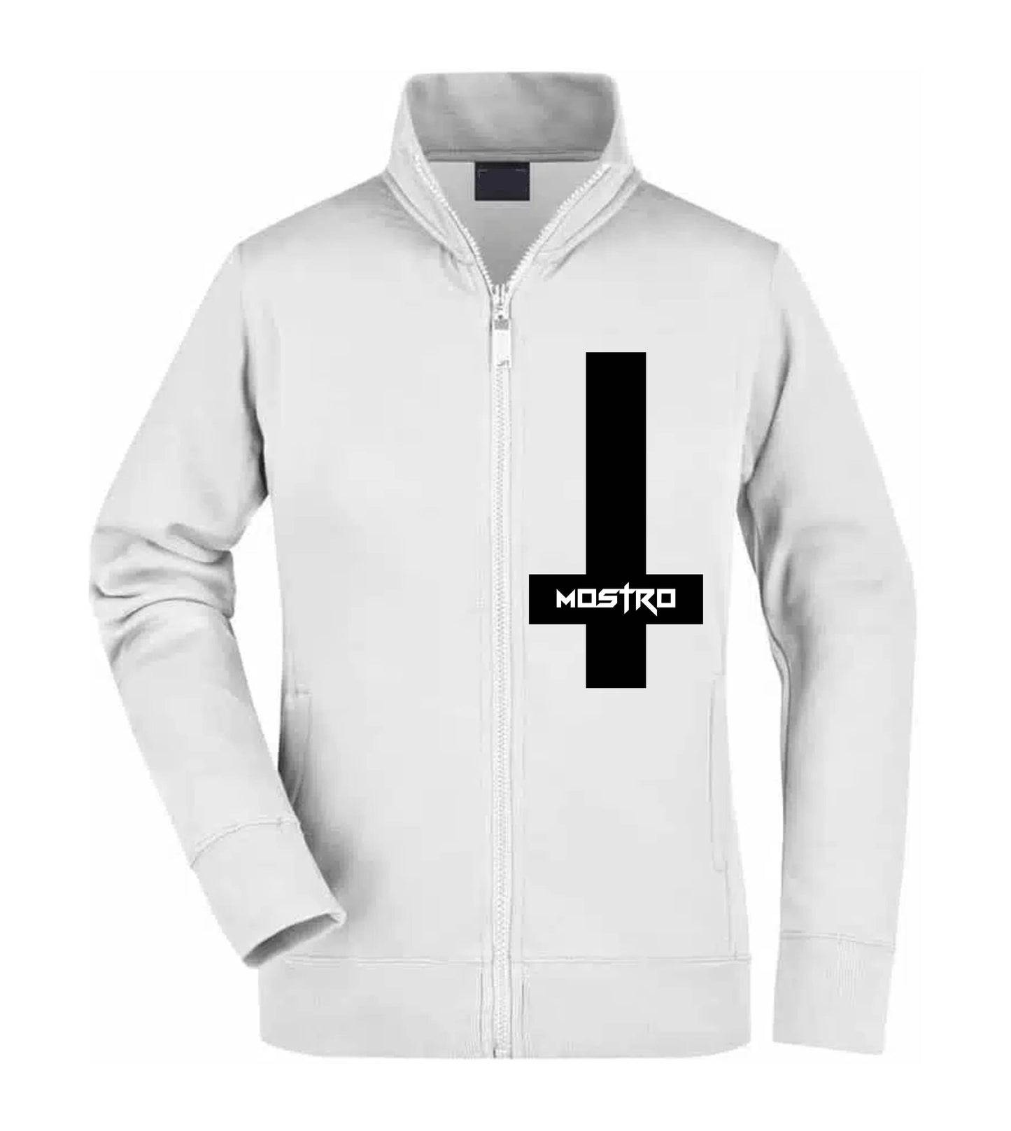 Felpa Unisex Full Zip - MOSTRO CROCE - Super vestibilità Top qualità