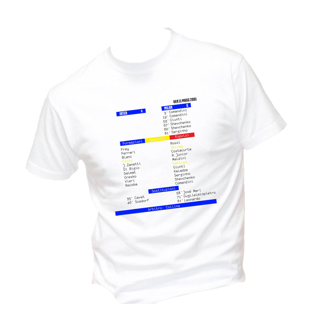 T-Shirt Uomo & Bambino - INT. 0 - MIL. 6 - Maglietta Maglia Tshirt Super vestibilità Top qualità