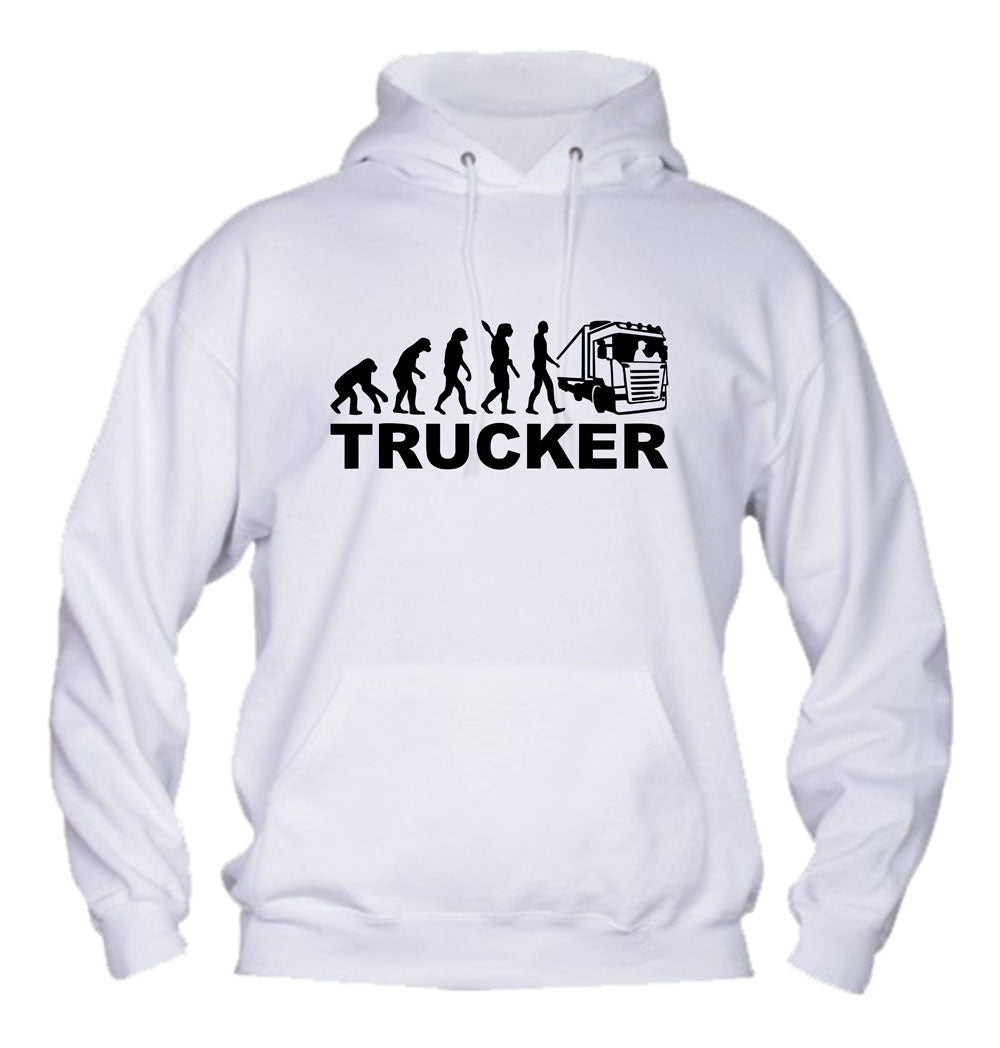 Felpa con cappuccio UOMO - EVOLUTION TRUCKER - Super vestibilità Top qualità