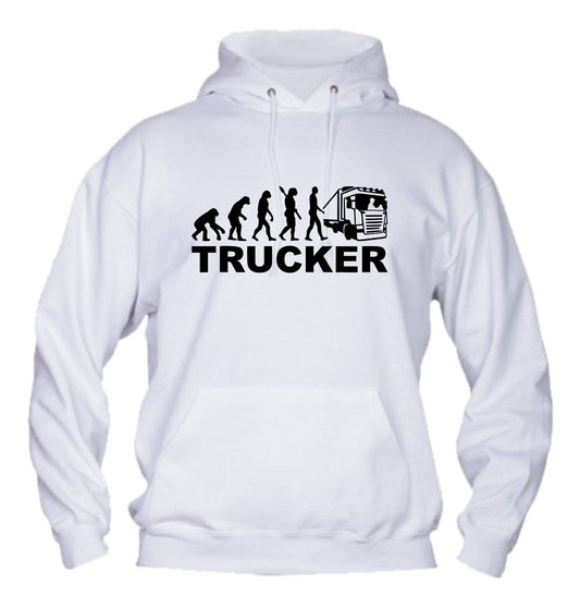Felpa con cappuccio UOMO - EVOLUTION TRUCKER - Super vestibilità Top qualità