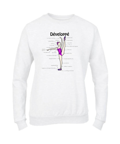 Felpa Girocollo DONNA & BAMBIN - DÈVELOPPÈ - Super vestibilità Top qualità