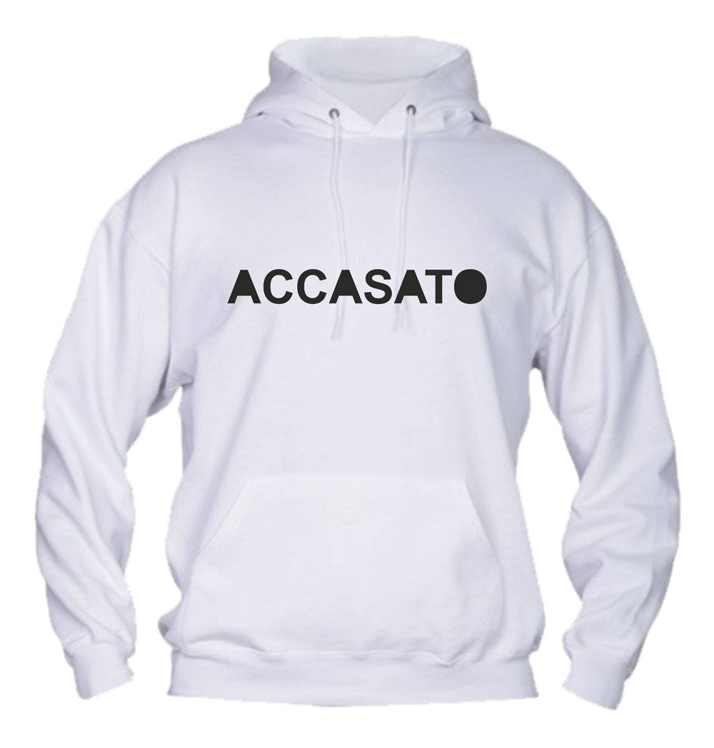 Felpa con cappuccio UOMO, DONNA & BAMBIN - ACCASATO/A - Super vestibilità Top qualità - Social Crazy