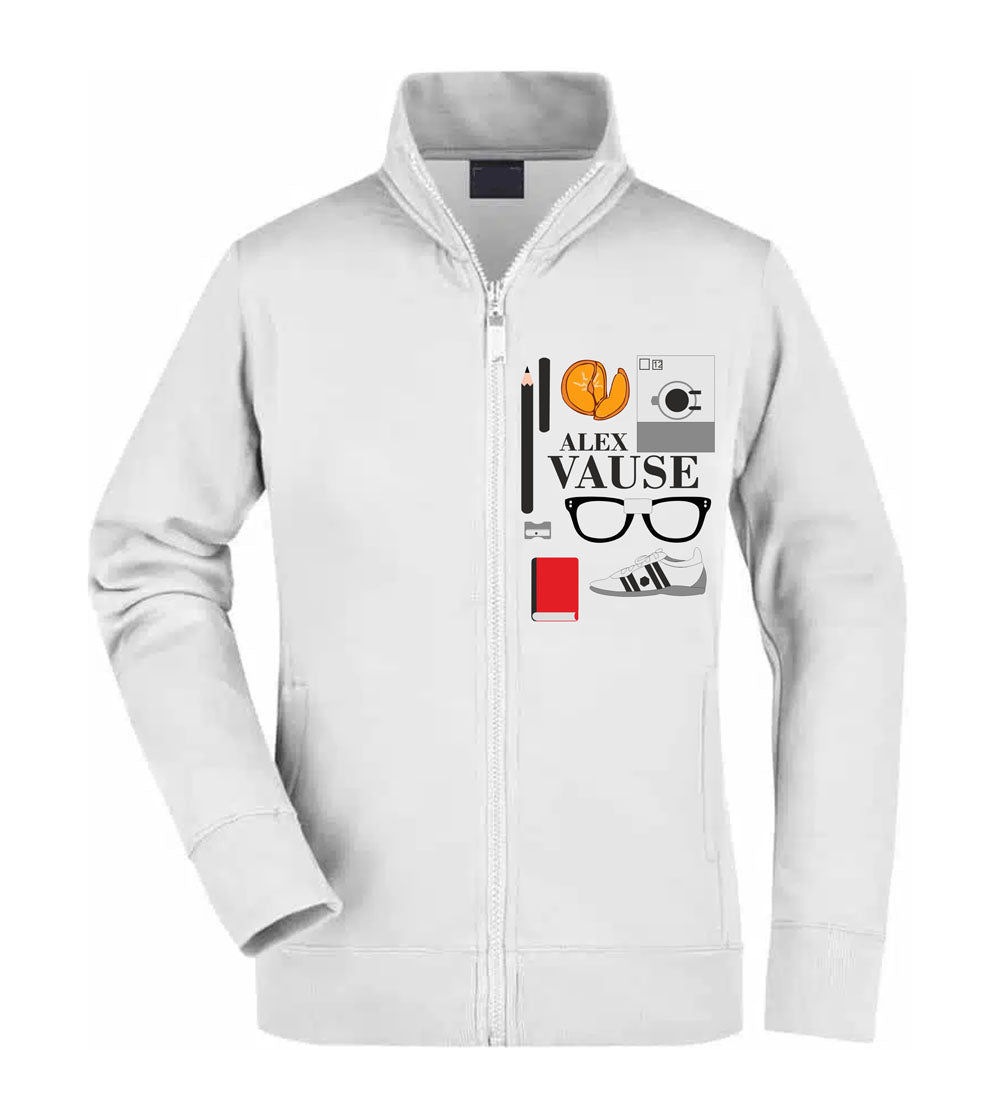 Felpa Unisex Full Zip - ALEX VAUSE - Super vestibilità Top qualità - Social Crazy
