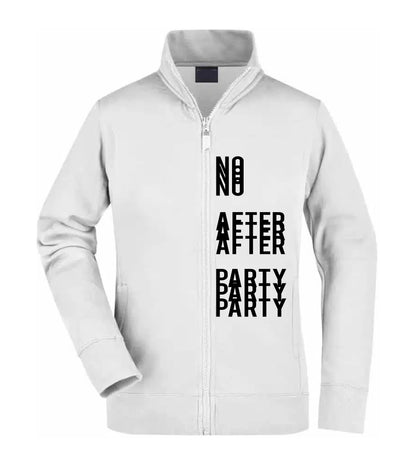 Felpa Unisex Full Zip - NO AFTER PARTY - Super vestibilità Top qualità