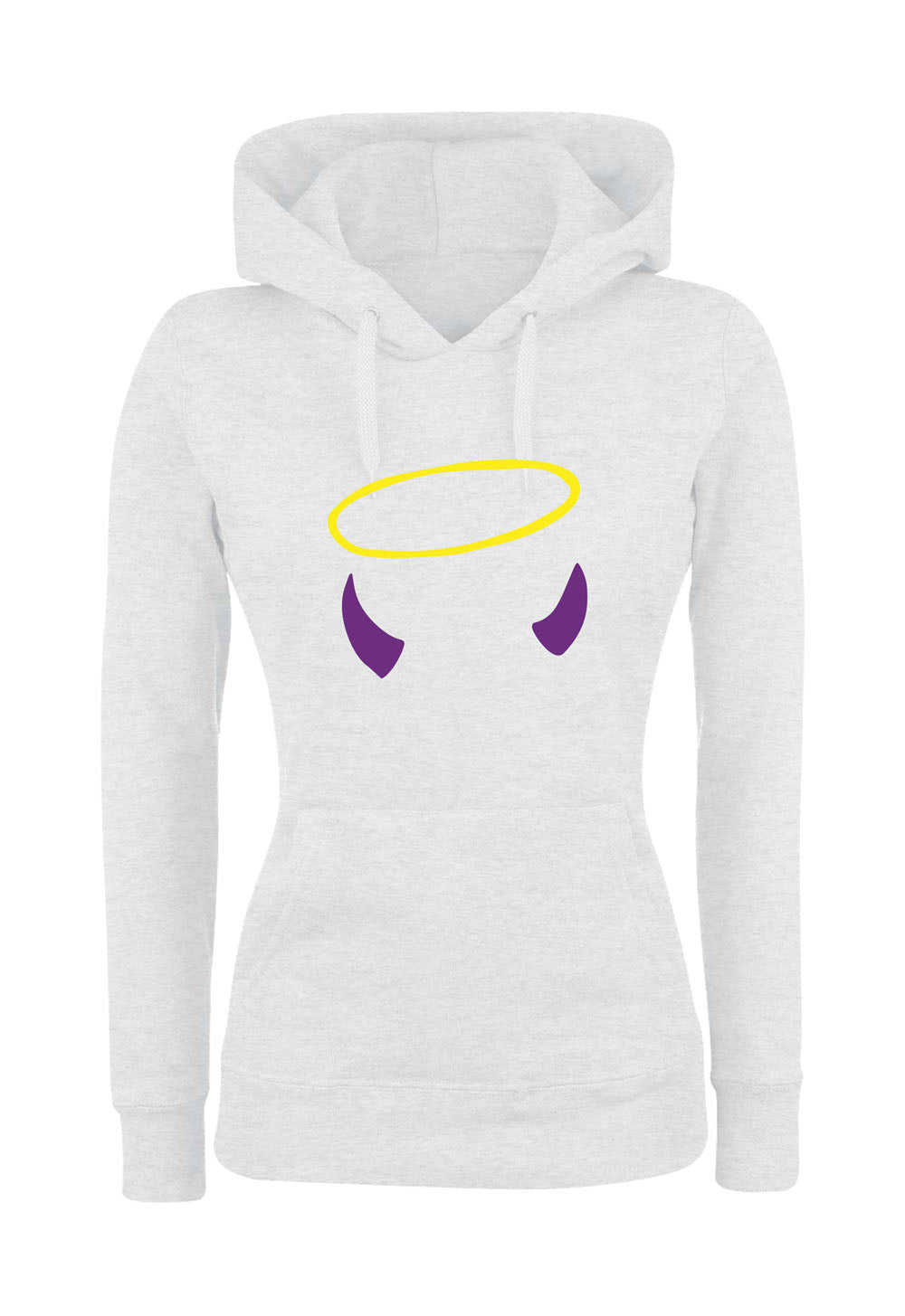 Felpa con cappuccio UOMO, DONNA & BAMBIN - CORNA AUREOLA - Super vestibilità Top qualità